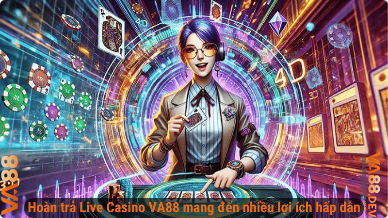 Hoàn trả Live Casino VA88 mang đến nhiều lợi ích hấp dẫn